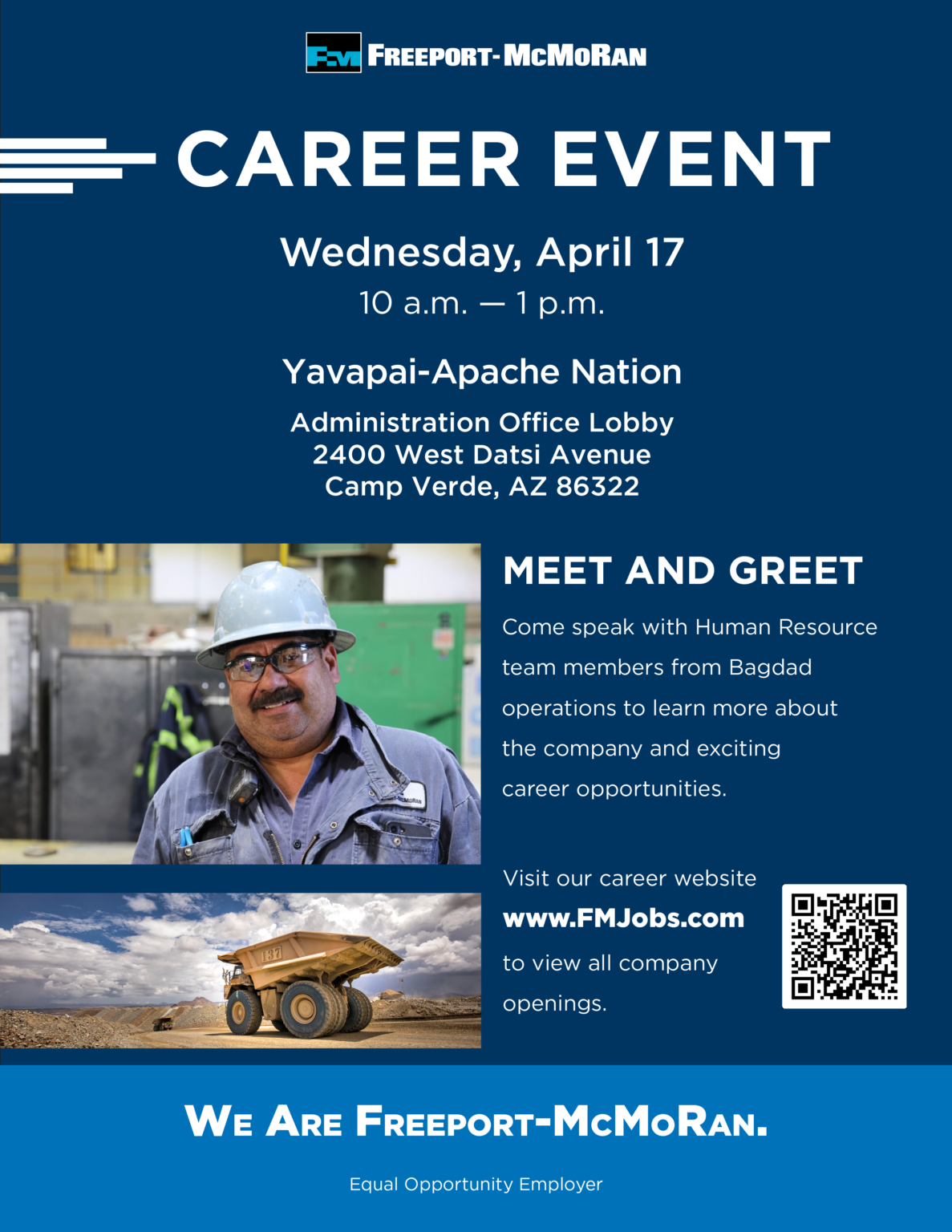 Career Fair 4/17/2024 YavapaiApache Nation