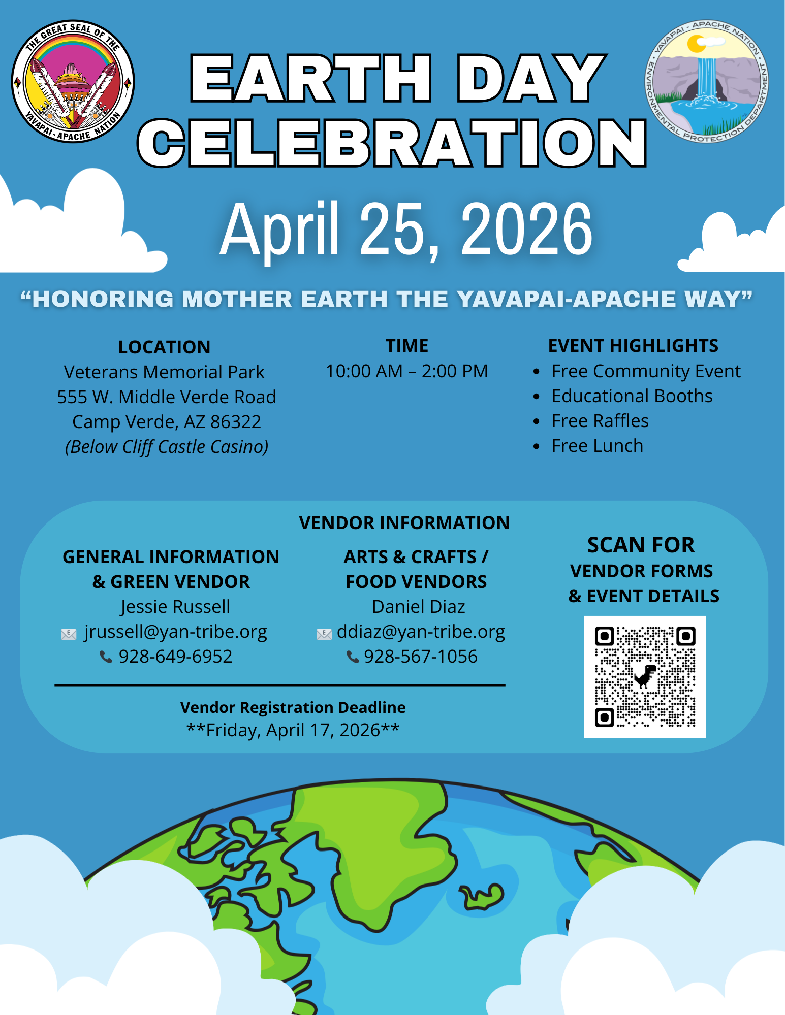 Earth Day Celebration 2026 Flyer
