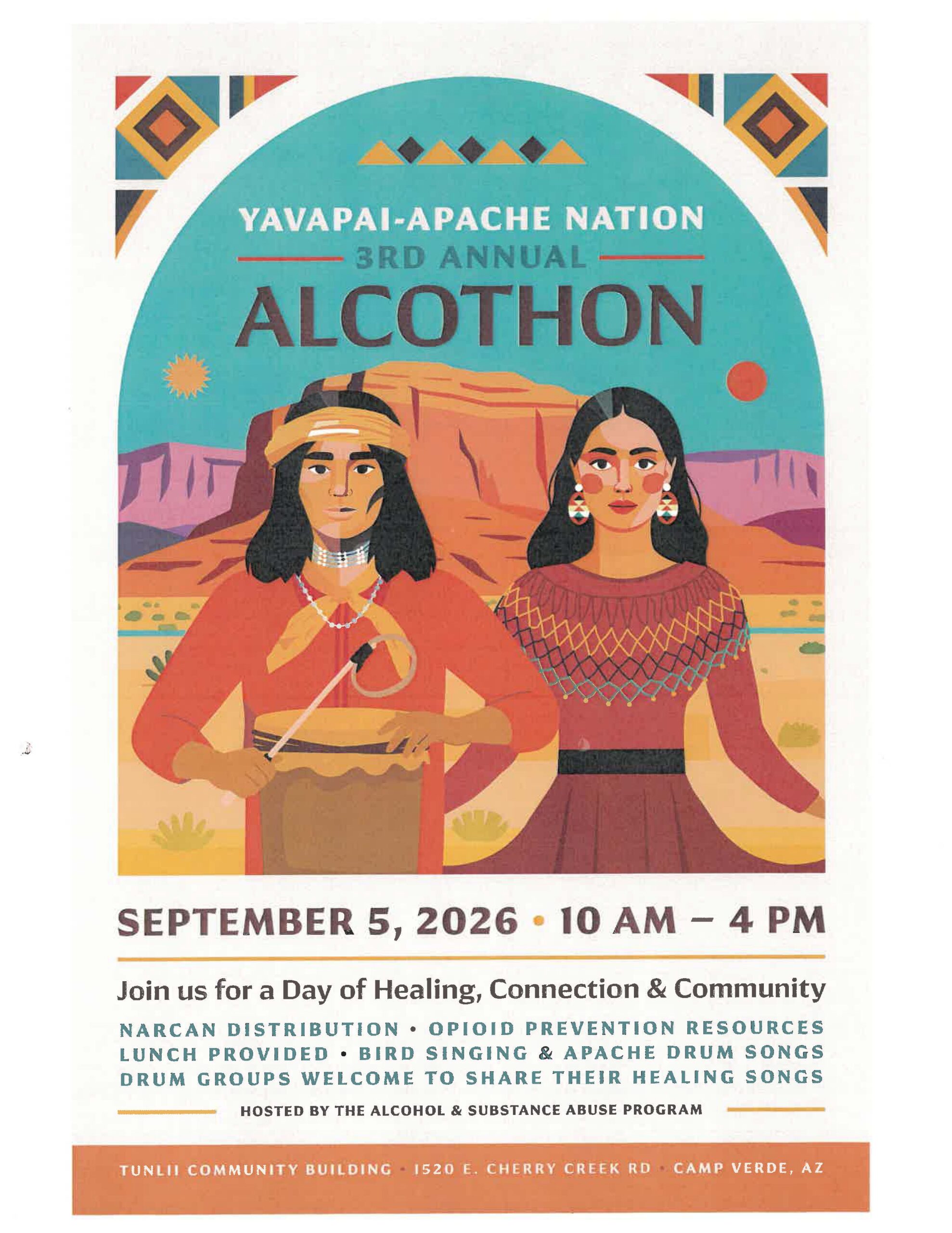 3rd Annual Yavapai-Apache Nation Alcothon – September 5, 2026