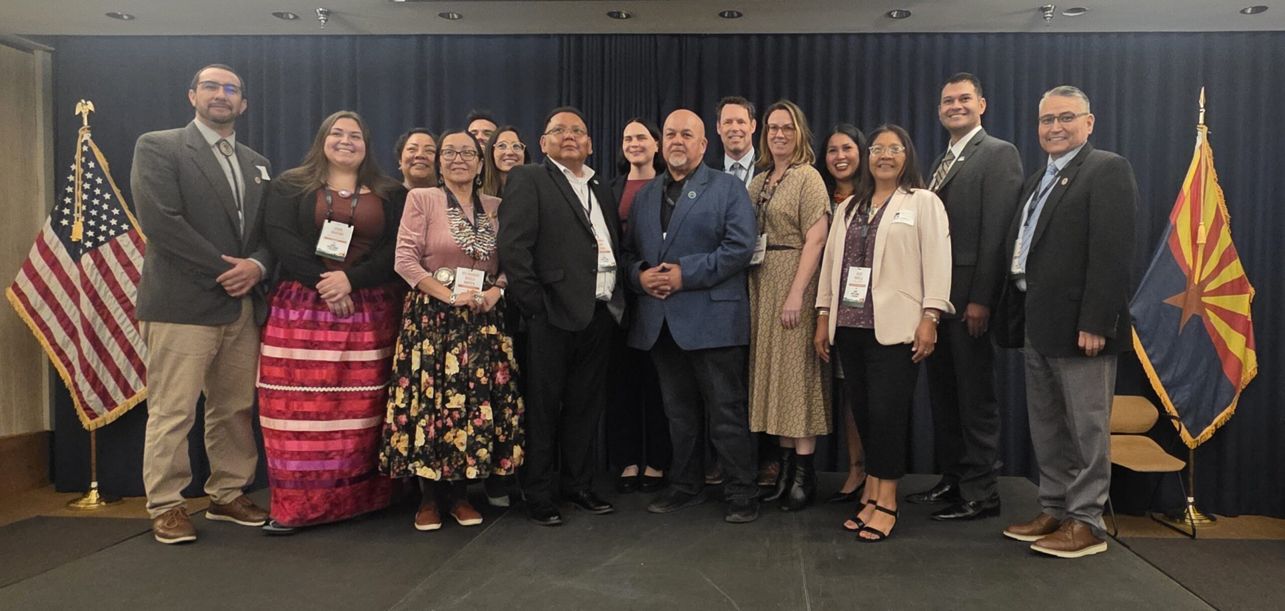 Tribal leaders and representatives at the 2026 Arizona Tribal Energy Summit and Workshop