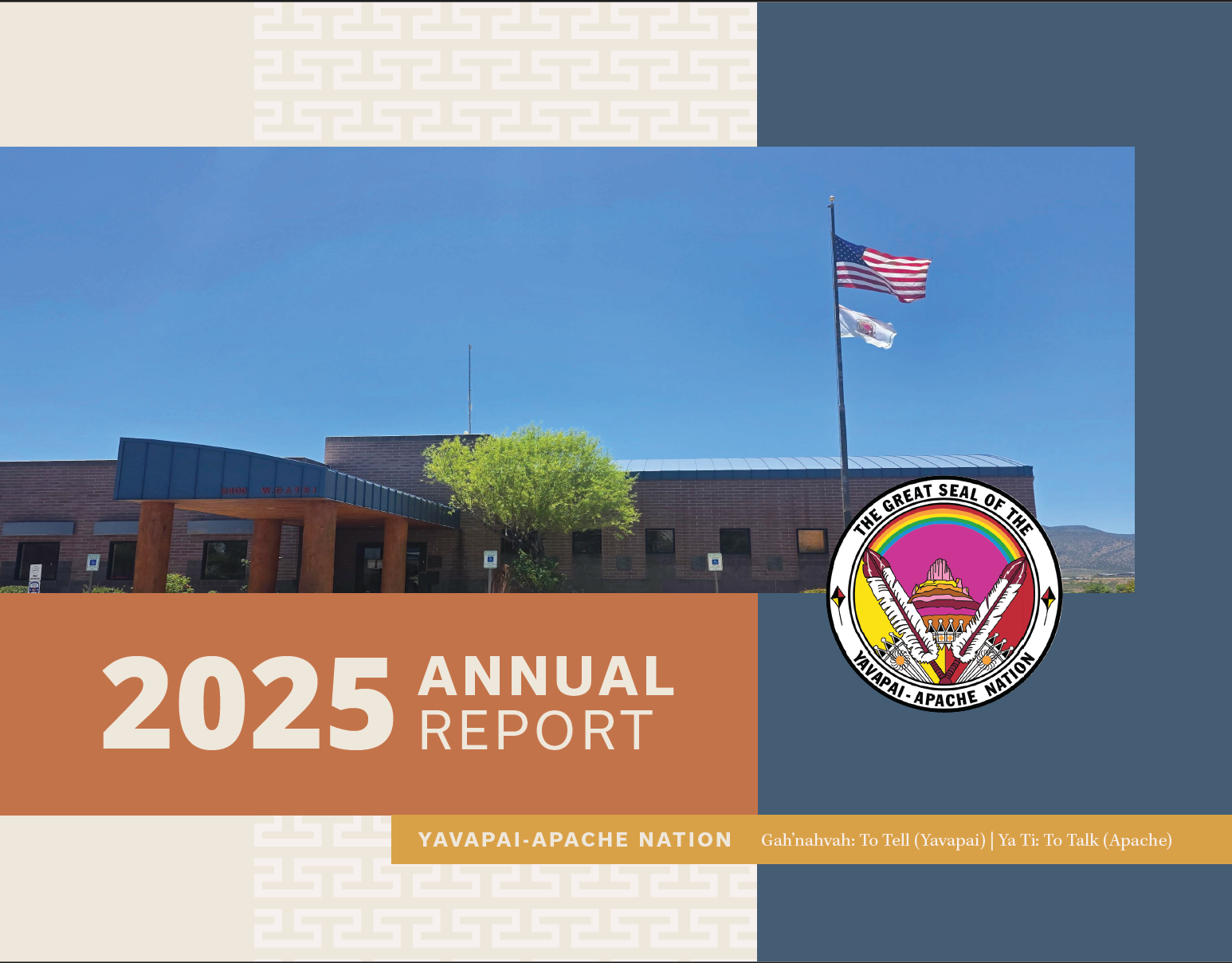 Yavapai-Apache Nation 2025 Annual Report cover